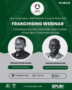Spur Corporation x BMF National Young Professionals Franchising Webinar