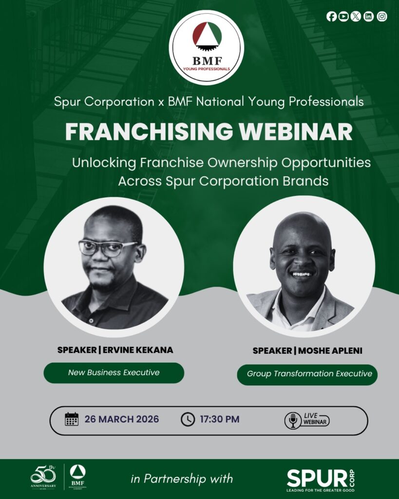 Spur Corporation x BMF National Young Professionals Franchising Webinar