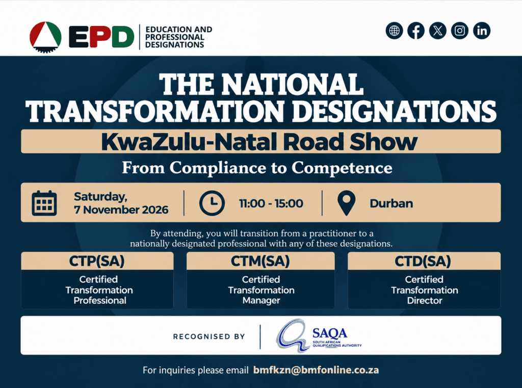 National Transformation Designations | KwaZulu Natal