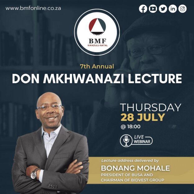 7th ANNUAL DON MKHWANAZI LECTURE