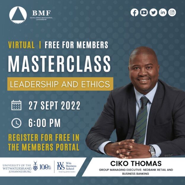 VIRTUAL MASTERCLASS WITH CIKO THOMAS