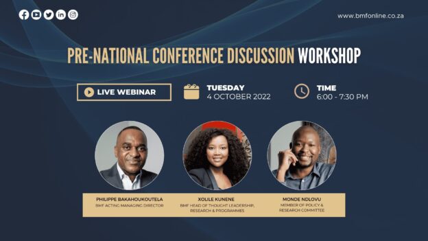 PRE-NATIONAL CONFERENCE DISCUSSION WORKSHOP