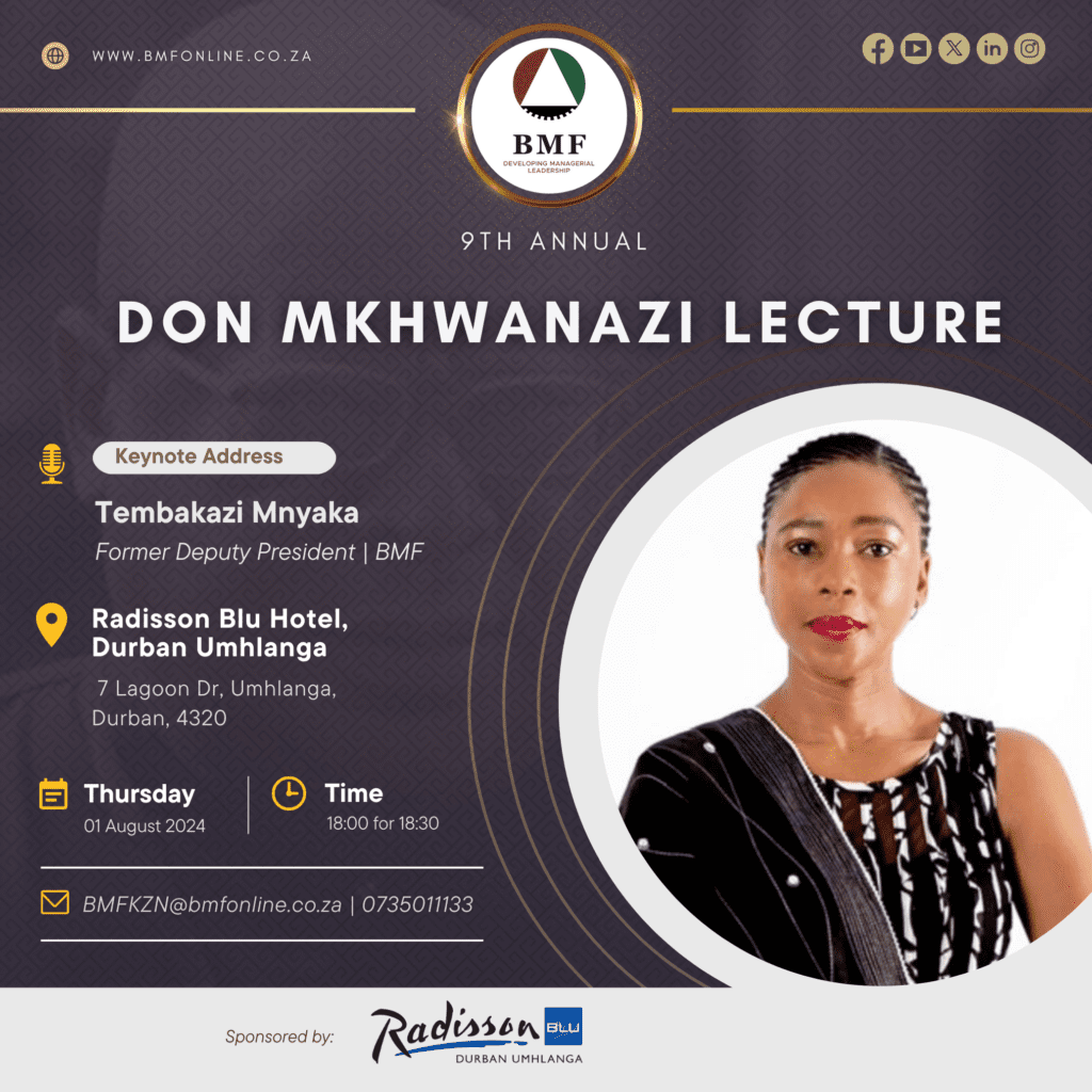 Annual Don Mkhwanazi Lecture