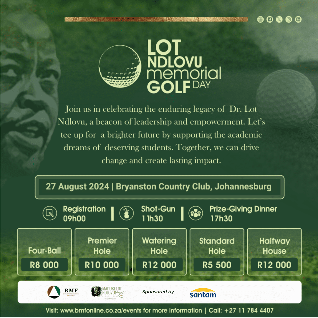 LOT NDLOVU Memorial GOLF DAY